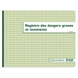 EXACOMPTA Registre dangers...