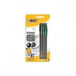 BIC Blister de 4 stylos...